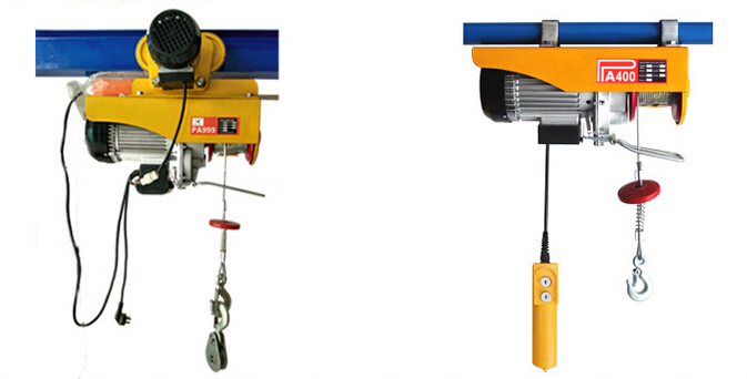 固定式運行式鋼絲繩電動葫蘆 固定式/運行式微型電動葫蘆