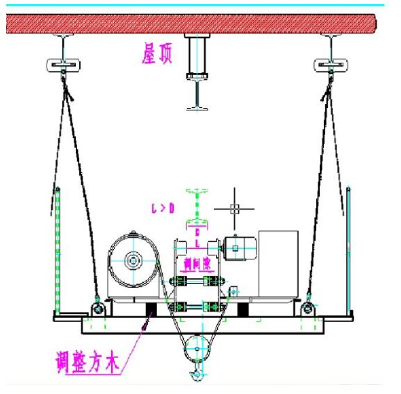 低凈空電動葫蘆安裝圖 低凈空電動葫蘆安裝圖